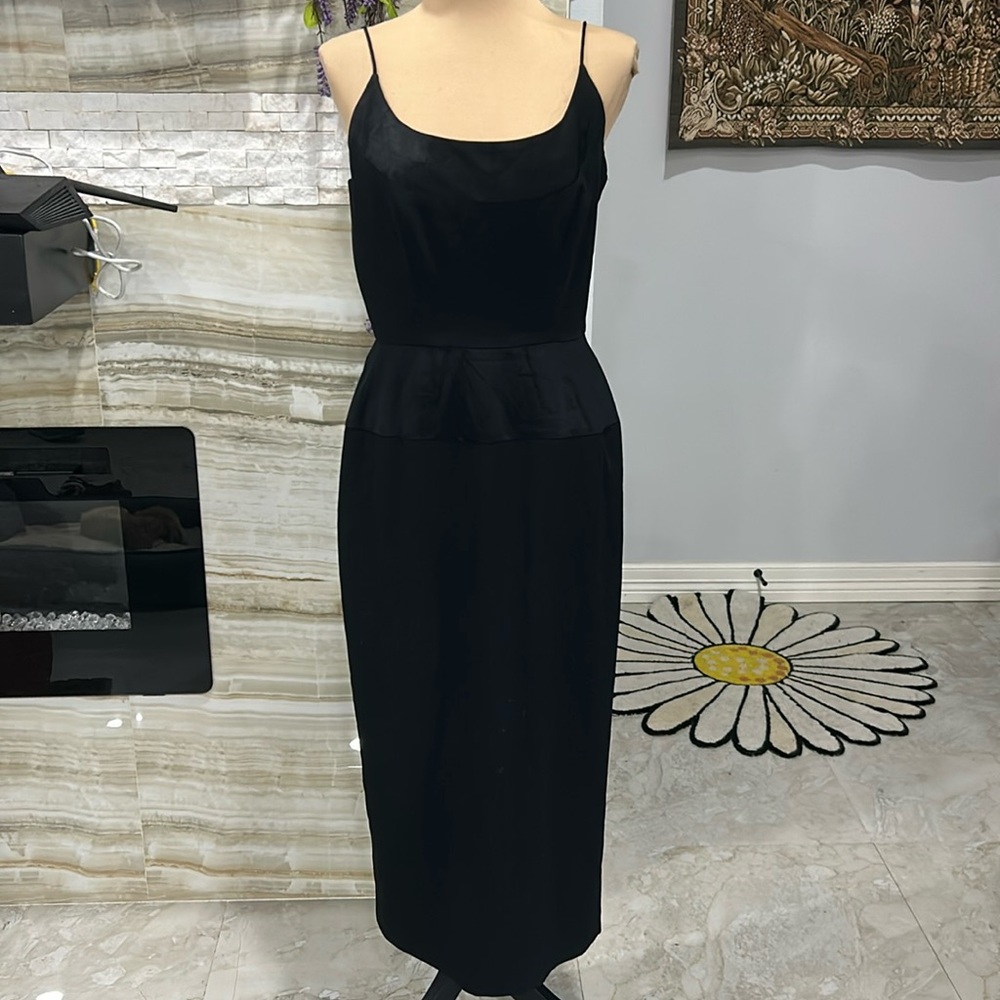 The Sexiest Form Fitting Black Evening Dress. Size‎ S